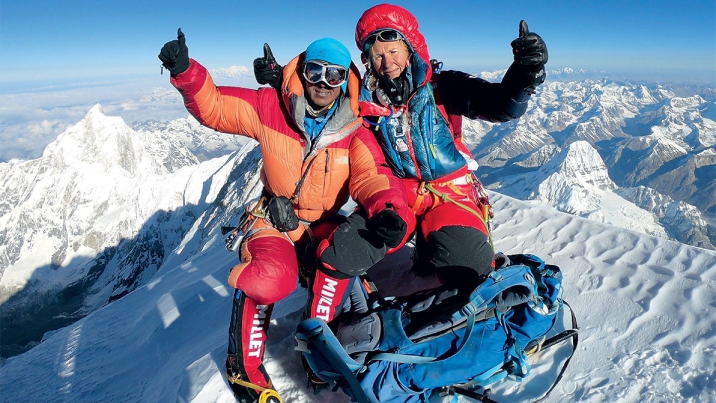 Sophie Lavaud sommet Himalaya alpinisme
