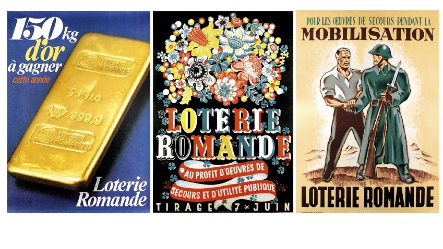 affiches Loterie Romande
