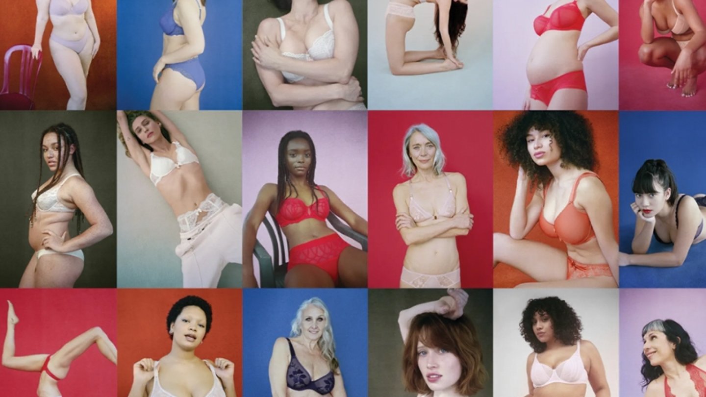 Campagne de lingerie Darjeeling: je suis comme je suis !