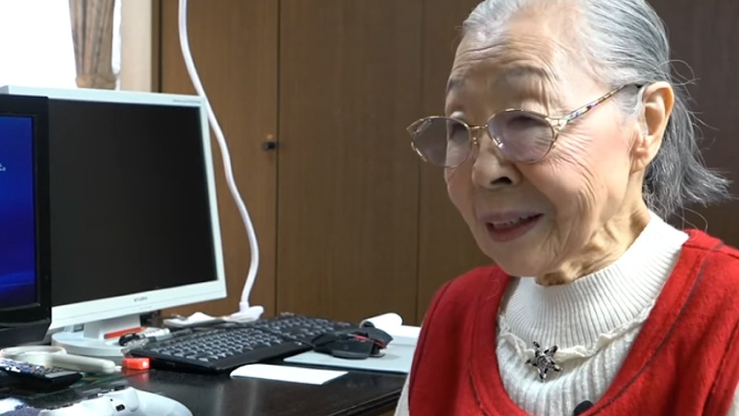 A 90 ans, Hamako Mori est la "gameuse" la plus âgée au monde