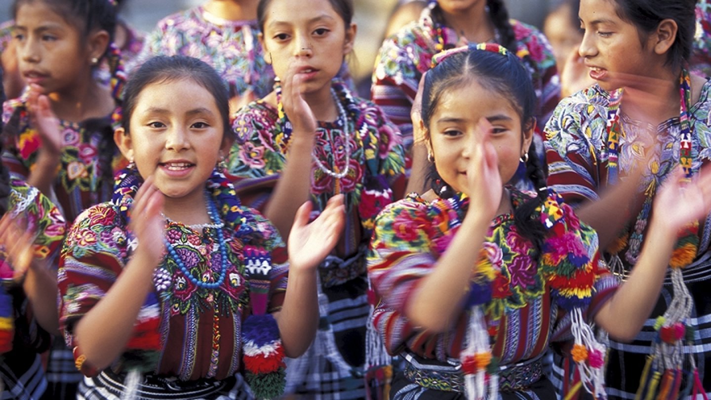 Mayas, habitants du Guatemala