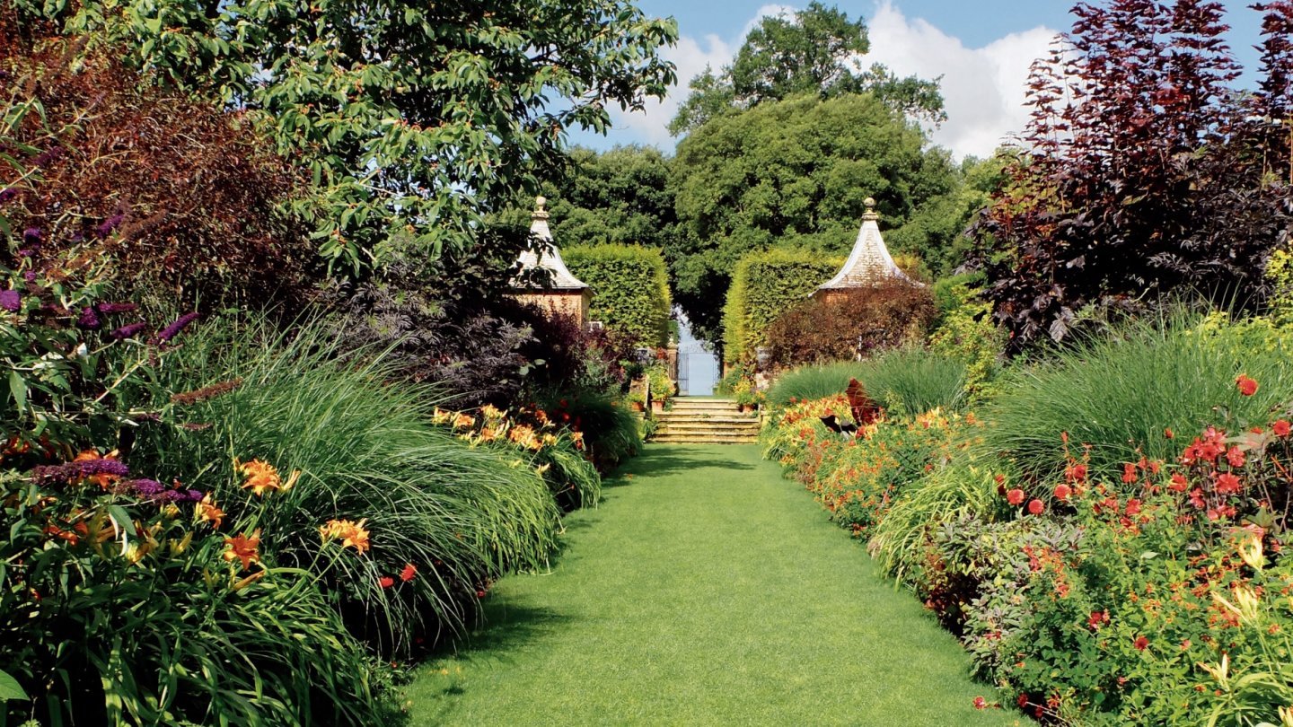 Jardins à l'anglaise tourisme Angleterre Hidcote Manor plantes exotiques